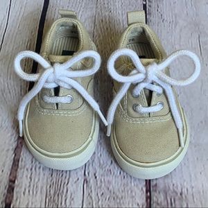 Baby Gap Sneakers, Tan, Size 5